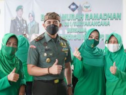 Persit KCK Koorcab Rem 061/SK Gelar Bazar Murah Ramadhan