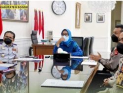 Bupati Bogor Ade Yasin, Audensi Dengan Kasatlantas Polres Bogor