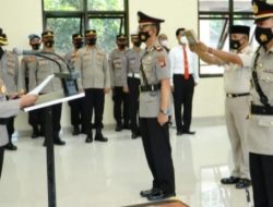 AKBP Ardiyaningsih, Pimpin Sertijab Sejumlah Perwira Polres Banjar