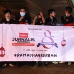 Hari Jadinya Yang Ke- 8, Media Times Jurnalis Indonesia Bagikan 150 Paket Nasi Bok Untuk Berbuka Puasa