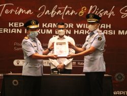 Sertijab dan Pisah Sambut Kepala Kanwil Kemenkumham Bali Tahun 2022