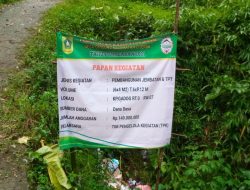 Pembangunan jembatan cipicung di duga menggunakan pasir oplosan