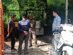 pemerintah desa beserta pihak kecamatan Cijeruk sidak pemotongan ayam diduga cemari lingkungan