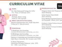 Mengenal Dekat Dr.Febe Rahmawati, SE, M.Pd“Doktor Spesifikasi Ilmu Bimbingan dan Konseling, Ini Obsesinya”