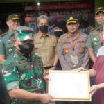 Danrem 061/SK Brigjen TNI Rudy Saladin M.A Dampingi KASAD Jendral TNI Dudung Abdurahman Laksanakan Pengecekan Satgas Penanganan Migor Di Kota Bogor