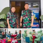 Dalam Rangka Silaturahmi, Dandenpom Jaya 2 Kunjungi Subdenpom Cikarang Bekasi