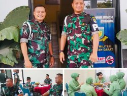 Dalam Rangka Silaturahmi, Dandenpom Jaya 2 Kunjungi Subdenpom Cikarang Bekasi