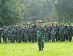 Danrem 061/SK Dampingi Pangdam III/Siliwangi Di Pelaksanaan Pengamanan VVIP Presiden Ir.Joko Widodo Kunjungan Ke SICC Kab.Bogor