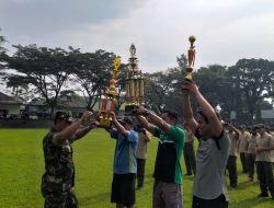 KOREM 061/SK Gelar Turnamen Liga Santri Piala KASAD Tahun 2022