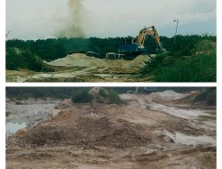 Galian C Diduga Ilegal Pemprov Riau Tutup Mata