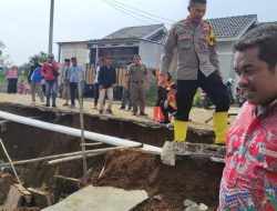 Akibat Tanggul Perumahan Jebol Empat Rumah Warga Terendam Lumpur