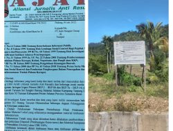 LSM Anti Korupsi Dan Beberapa Awak Media Resmi Surati Kontraktor Pelaksana Proyek D.I Batang Tarusan