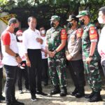Kasi Ops Kasrem 061/Sk Kolonel lnf DR.Sigit Purwanto S.l.P.,M.Si Pimpin Apel Kesiapan Pengamanan VVIP Kunjungan Presiden Joko Widodo ke Taman Teisjman Kebun Raya Bogor