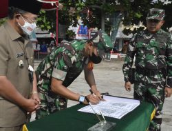 Danrem 061/SK Hadiri Pembukaan TMMD Ke 114 Tahun Anggaran 2022