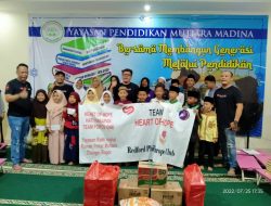 Komunitas Heart Of Hope Harapan Hati indonesia Force One Academy Gelar Santunan Yatim Piatu