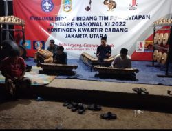 Kontingen Kwarcab Jakarta Utara persiapkan diri menuju Jambore Nasional ke 11 tahun 2022