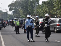Denpom Kogartap II/Bandung MELAKSANAKAN Razia Di Wilayah Garnisun Bandung