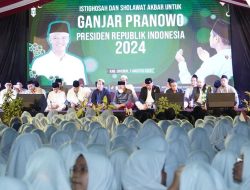 Para Ulama Doakan Ganjar Pranowo Pada Istighosah Dan Sholawat Akbar Di Jawa Barat