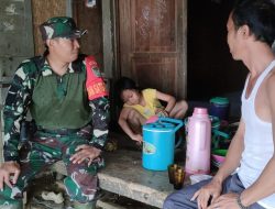 Momentum Keakraban Dansatgas TMMD Ke 114 Kodim 0608/Cianjur Dengan Warga Saat Pengerjaan Dilaksanakan Tanpa Sekat Dan Batasan