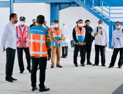Presiden Jokowi Resmikan Terminal Kijing Pelabuhan Pontianak di Kabupaten Mempawah