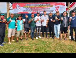 Sambut HUT RI Ke 77 Warga Cipicung Gelar Turnamen Sepak Bola