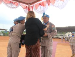 GARUDA BHAYANGKARA INDONESIA RAIH PENGHARGAAN INTERNASIONAL DARI PBB