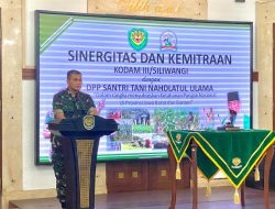 Kodam III/Siliwangi Gandeng Santri Tani, Ciptakan Ketahanan Pangan Nasional