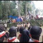 Antusias Siswa-siswi Pelajaran MI Nuruttaqwa Mengikuti Kegiatan Pramuka Di taman nasional