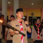 Kapolres Sintang Titipkan Pesan Kepada Tunas-Tunas Muda Saat Jadi Pembina UpacaraHari Pramuka Ke-61