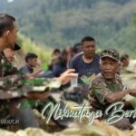Program TMMD Ke 114 Kodim 0608/Cianjur Ajang Warga Dengan TNI Akrab Berbaur