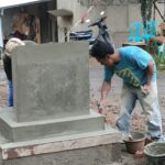 Target Pengerjaan Capai 100% Tugu Dipersiapkan Jelang Peresmian Program TMMD 114 Kodim 0608/Cianjur