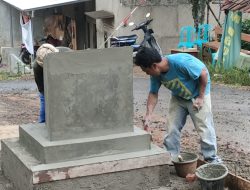 Target Pengerjaan Capai 100% Tugu Dipersiapkan Jelang Peresmian Program TMMD 114 Kodim 0608/Cianjur