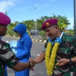 Acara Tradisi Pisah Sambut Komandan Batalyon Marinir Pertahanan Pangkalan IV Tanjungpinang