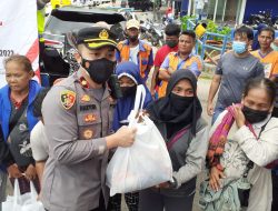 Polsek Lubuk Baja Laksanakan Pengamanan Baksos Terhadap Masyarakat Kurang Mampu, Dalam Rangka Hari Jadi HUT Polwan 74