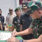 Jendral Resmikan Jalan Kh. Zein Abusomad  Program TMMD 114 Kodim 0608/Cianjur