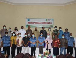 Wujudkan Papua Sehat, Dansatgas Pamtas Yonif Raider 142/KJ Dukung Sosialisasi Vaksin Covid 19