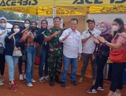 Koramil 01 Tambun Berikan Pengamanan di Acara Indonation MX GTX West Java 2022