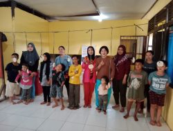 Bhayangkari Ranting Polsek Sebangki Adakan Perlombaan Dalam Rangka HUT RI