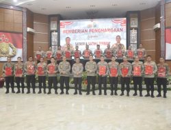 Kapolres Asahan Terima Tiga  Penghargaan Dari Kapolda Dan Wakapolda Sumut