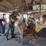 PPKM Kembali Muncul di Pasar Bojonggede Kedungwaringin
