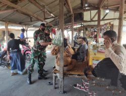 PPKM Kembali Muncul di Pasar Bojonggede Kedungwaringin