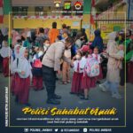 Polisi Sahabat Anak, Bhabinkamtibmas Slipi Polsek Palmerah Aiptu asep permana Beri Edukasi Anak-anak