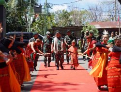 Kunjungi Markas Samodok, Kasad Cek Kesiapan Operasi Yonif RK 744/SYB