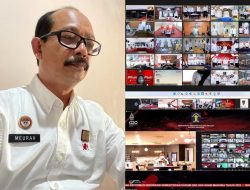 KEMENKUMHAM ACEH IKUTI RAPAT EVALUASI RB DAN SAKIP