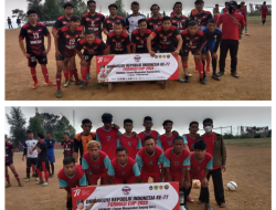 Forum Masyarakat Tanjung Sari Adakan Turnamen Bola Meriahkan HUT RI Ke 77