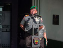 Kodim 0201/Medan Gelar Tradisi Korps Raport Penerimaan Personil Baru