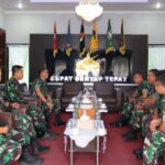 Yonif Raider 100/PS Menerima kunjungan kesiapsiagaan dari Pabandya 2/Siaga Spaban VI/Ops DN Sopsad