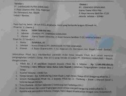 PT CG: Awas SPK Scrap Bodong, Owner PT DPG: Nama Perusahaan Kami di-Catut