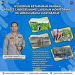 Wujudkan Ketahanan Pangan, Personel Polres Lhokseumawe Lakukan Monitoring ke Lokasi Usaha Masyarakat