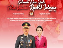 AKBP Jerrold H.Y. Kumontoy, S.I.K., M.Si Sampaikan Pesan Ini Saat Rayakan HUT Polwan Ke-74